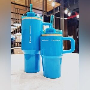 Stanley + Starbucks Blue 40oz Quencher Tumbler